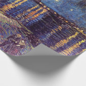 Starry Night Over the Rhone von Vincent van Gogh Geschenkpapier (Ecke)