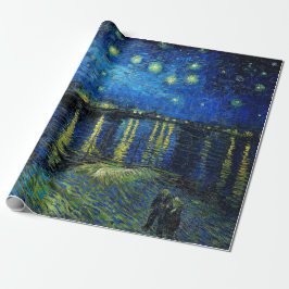 Starry Night Over the Rhone von Vincent Van Gogh Geschenkpapier