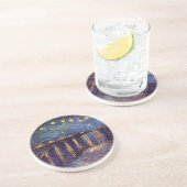 Starry Night Over the Rhone von Vincent van Gogh Getränkeuntersetzer (Seite)