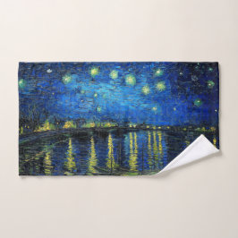 Starry Night Over the Rhone von Vincent Van Gogh Handtuch
