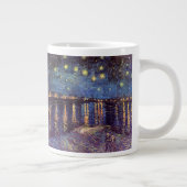 Starry Night Over the Rhone von Vincent van Gogh Jumbo-Tasse (Rechts)
