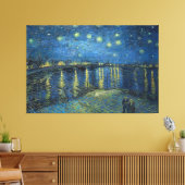 Starry Night Over the Rhone von Vincent van Gogh Leinwanddruck (Insitu (Wohnzimmer))