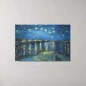 Starry Night Over the Rhone von Vincent van Gogh Leinwanddruck (Vorderseite)