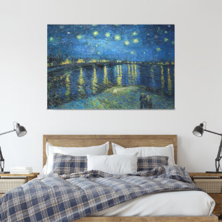 Starry Night Over the Rhone von Vincent van Gogh Leinwanddruck