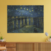 Starry Night Over the Rhone von Vincent Van Gogh Leinwanddruck (Insitu (Wohnzimmer))