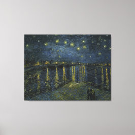 Starry Night Over the Rhone von Vincent Van Gogh Leinwanddruck