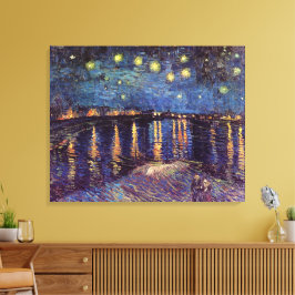 Starry Night Over the Rhone von Vincent van Gogh Leinwanddruck