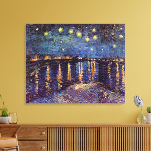 Starry Night Over the Rhone von Vincent van Gogh Leinwanddruck