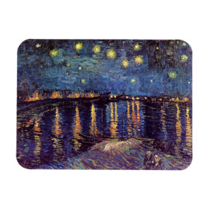 Starry Night Over the Rhone von Vincent van Gogh Magnet