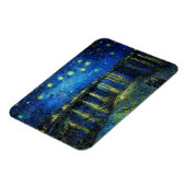 Starry Night Over the Rhone von Vincent Van Gogh Magnet (Linke Seite)