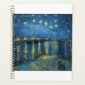 Starry Night Over the Rhone von Vincent van Gogh Planer (Vorderseite)