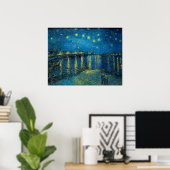 Starry Night Over the Rhone von Vincent van Gogh Poster (Heimbüro)