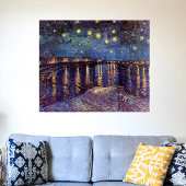 Starry Night Over the Rhone von Vincent van Gogh Poster