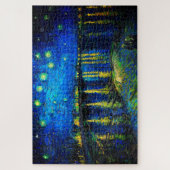 Starry Night Over the Rhone von Vincent Van Gogh Puzzle (Vertikal)