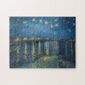 Starry Night Over the Rhone von Vincent Van Gogh Puzzle (Horizontal)