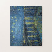 Starry Night Over the Rhone von Vincent Van Gogh Puzzle (Vertikal)