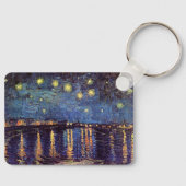 Starry Night Over the Rhone von Vincent van Gogh Schlüsselanhänger (Vorderseite)