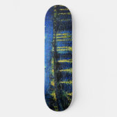 Starry Night Over the Rhone von Vincent Van Gogh Skateboard (Vorderseite)