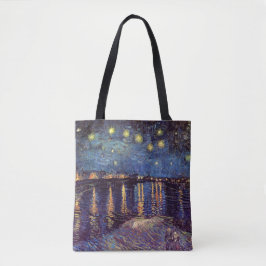 Starry Night Over the Rhone von Vincent van Gogh Tasche