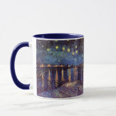 Starry Night Over the Rhone von Vincent van Gogh Tasse (Links)