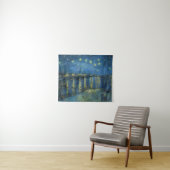Starry Night Over the Rhone von Vincent van Gogh Wandteppich (Beispiel (Horizontal))