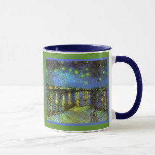 Starry Night Over the River Rhone Van Gogh Tasse