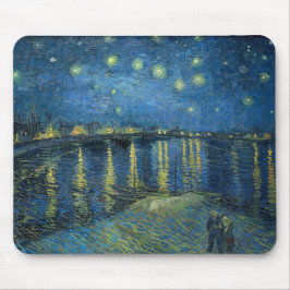 Starry Night Over the River Rhone (von van Gogh) Mousepad