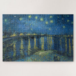 Starry Night Over the River Rhone (von van Gogh) Puzzle