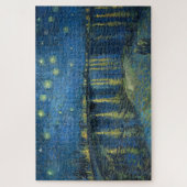 Starry Night Over the River Rhone (von van Gogh) Puzzle (Vertikal)