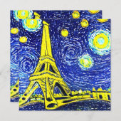 Starry Night Paris Frankreich (Vorne/Hinten)