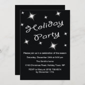 Starry Night Party Einladungen (Vorne/Hinten)