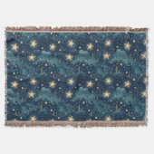 Starry Night Pattern Decke (Vorderseite)