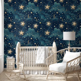 Starry Night Pattern Tapete