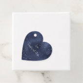 Starry Night Personalisiert Wedding Geschenkanhänger (Beispiel)