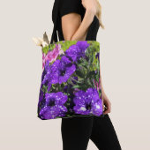 Starry Night Petunia Blume Tasche (Von Nahem)