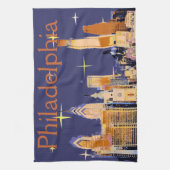 Starry Night Philadelphia Küchentuch (Vertikal)