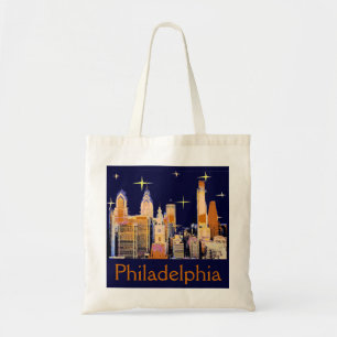 Starry Night Philadelphia Tragetasche