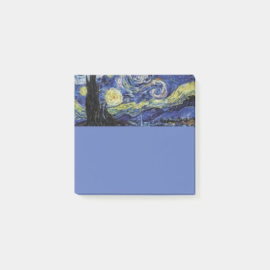 Starry Night Post-it Klebezettel (Vorderseite)