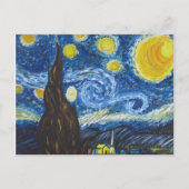 Starry Night Postcard Postkarte (Vorderseite)
