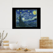 Starry Night Poster (Küche)