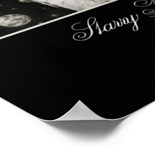 Starry Night - Poster (Ecke)