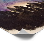 Starry Night Poster (Ecke)