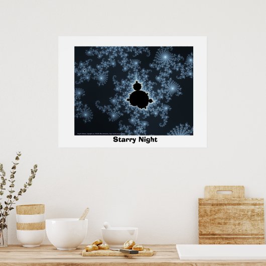 Starry Night Poster (Küche)