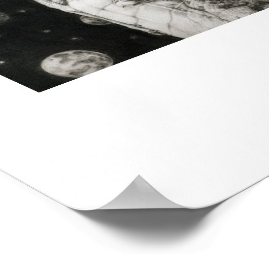 Starry Night Poster (Ecke)