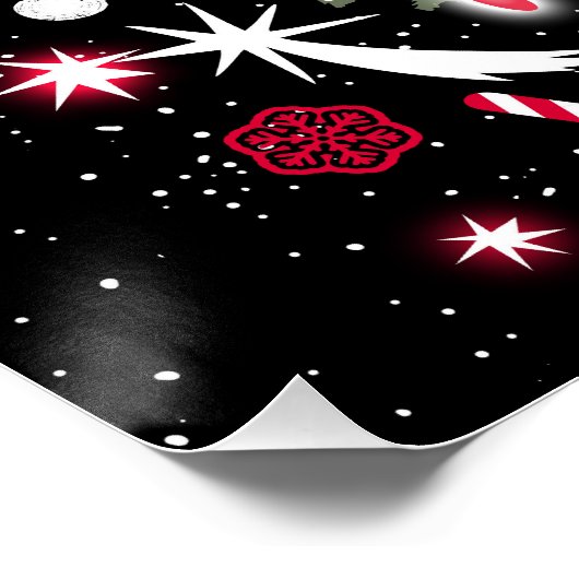 Starry Night Poster (Ecke)