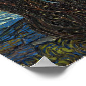 Starry Night Poster (Ecke)