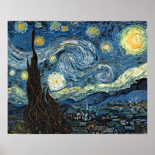Starry Night Poster (Vorne)