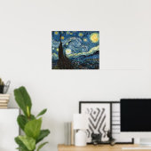 Starry Night Poster (Heimbüro)