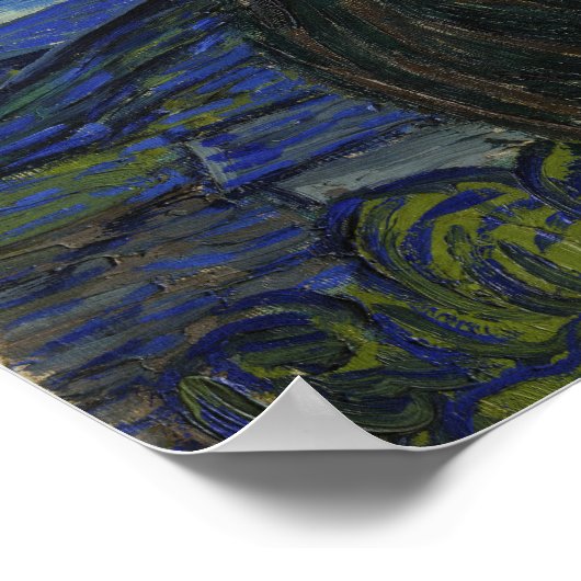 Starry Night Poster (Ecke)