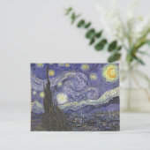 Starry Night Postkarte (Stehend Vorderseite)